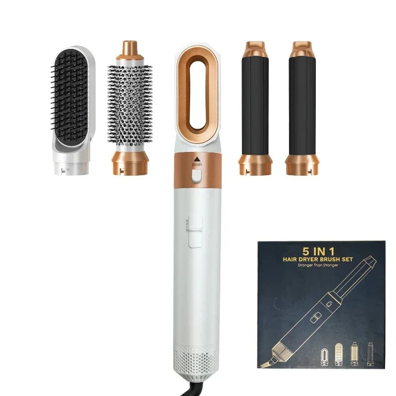 5 em 1 secador de cabelo conjunto pente quente profissional curling ferro alisador de cabelo ferramenta estilo para dyson airwrap secador de cabelo doméstico