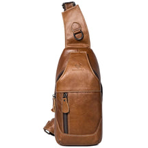 Miami Design- HUMER™ Unisex Genuine Leather Sling Bag – Anti-Theft & Anti-Pickpocket Design- For Travel, Hikking and Urban Use