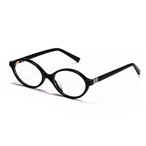 Glasses -Minimalist Oval Frame Glasses – Blue Light & Custom Prescription