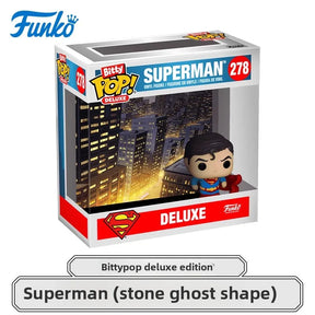Édition authentique Funko Pop ™ DC Superman & Batman Deluxe Edition Anime Action Desktop Decoration Ornement Toys Collectible Modèle