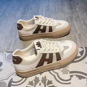 Sneakers – veelzijdige sportschoenen voor dames & Casual schoenen met ademend mesh en dikke zool