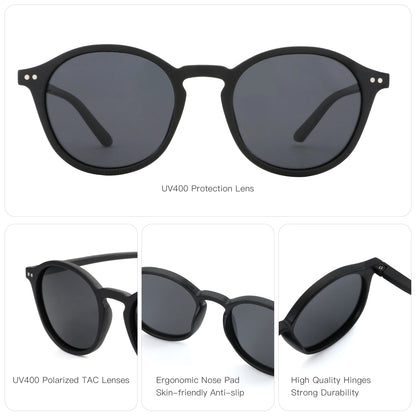ZENOTTIC™-Unisex retropolariserede solbriller – UV400-beskyttelse & Designerstil
