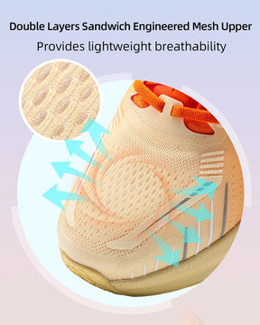 Sneaker ammortizzanti per corridori pesanti-non slip e pronto per l'esterno-unisex
