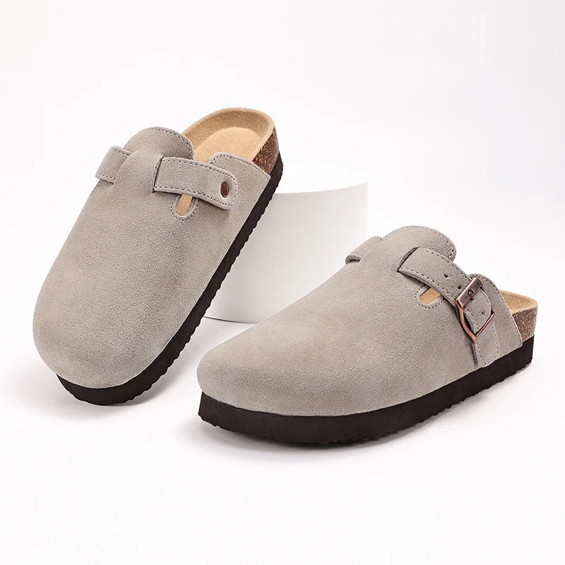 Clogs - unisex suede platform klompen - casual stijl en uitzonderlijk comfort voor je voeten