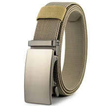 Sports Elastic Tactical Belt – Automatic Metal Buckle, Stretch Nylon Military Unisex Belt (115–150CM)