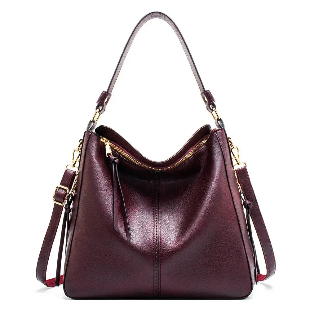Luksus håndtasker Dame Tasker Designer Tasker i blødt læder til Kvinder Hobos Europa Crossbody Taske Dame Vintage Berømt mærke Sac