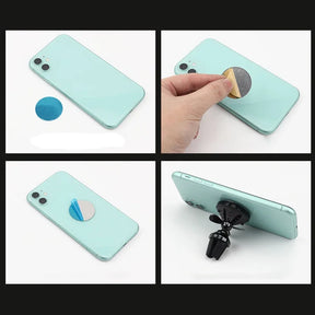 Universal Magnetic Metal Plate for MagSafe – Stick & Secure Your Phone Anywhere