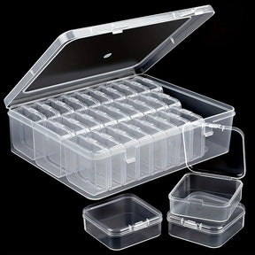 Organisateur de peinture de diamant de bricolage et de nail - Boîte de rangement bijoux et strass