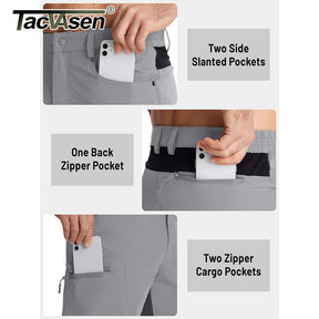 Miami Tac-Shorts da carico a secco rapido maschile-leggero, impermeabile e multi-task