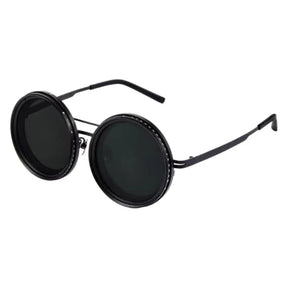 Sunglasses - Manual Dimming Sunglasses Vintage Steampunk Round Rotatable Adjustment Glasses Mountaineering Fishing Polarized Lenses