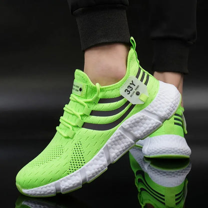 Unisex letvægts løbesneakers i mesh – åndbare & Sporty