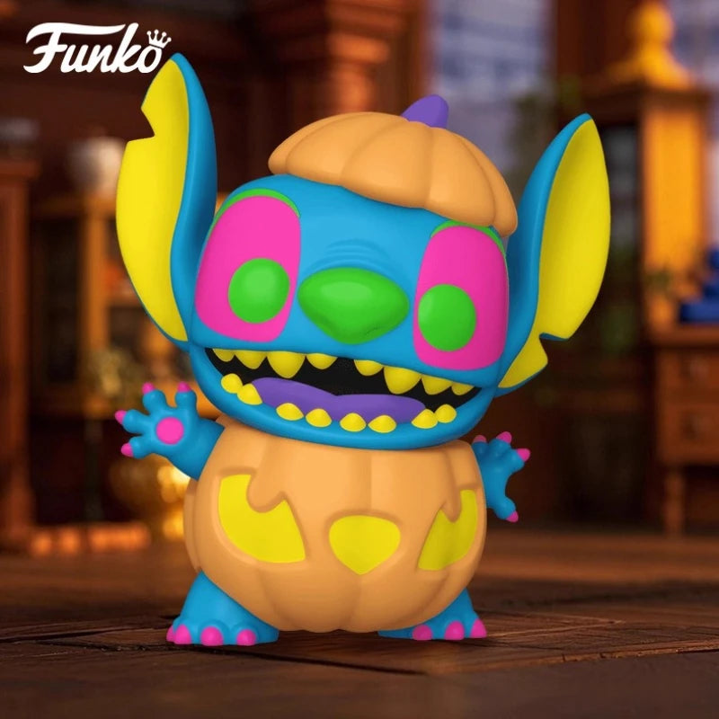 Edizione genuina Funko Pop ™ Disney Lilo & Stitch - Halloween Pumpkin Stitch Collecble