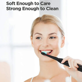 Sonic Electric Toothbrush – USB Rechargeable, Waterproof, with 8 Brush Heads & Travel Case - 100% original product