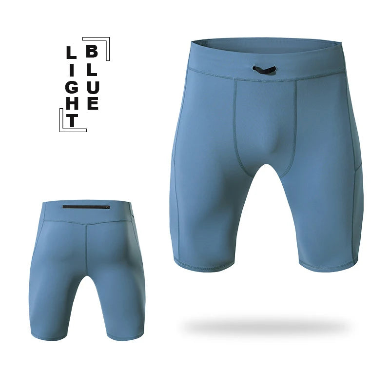 Short de compression pour hommes – Séchage rapide & Coupe extensible