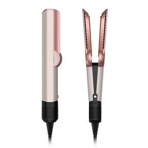 2 su 1 piastra per capelli professionale e asciugacapelli per capelli da pentola, ferro da stiling di ioni negativo strumento di styling di lunga durata