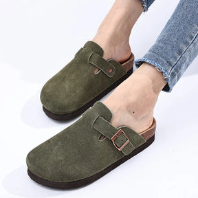 Clogs - unisex suede platform klompen - casual stijl en uitzonderlijk comfort voor je voeten