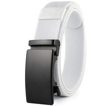 Sports Elastic Tactical Belt – Automatic Metal Buckle, Stretch Nylon Military Unisex Belt (115–150CM)
