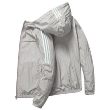Summer Camping Senderismo Jackets Hombres de pesca Ciclismo con capucha Sports de gimnasio que se extiende al aire libre Propectora del sol