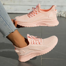 Women’s Casual Sneakers – Lightweight Fly-Weaving Fashion Shoes