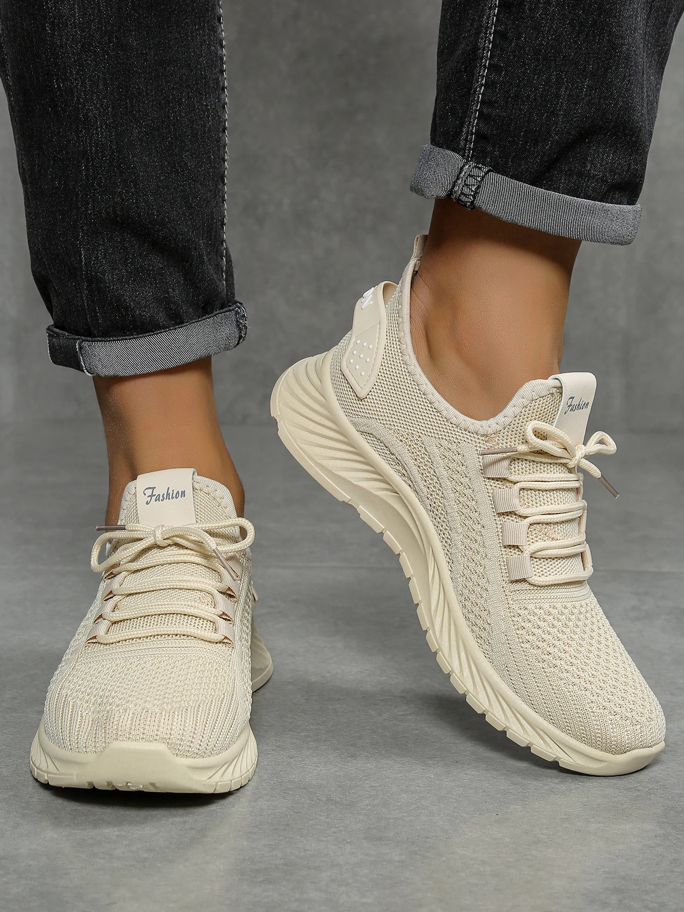 Women’s Casual Sneakers – Lightweight Fly-Weaving Fashion Shoes