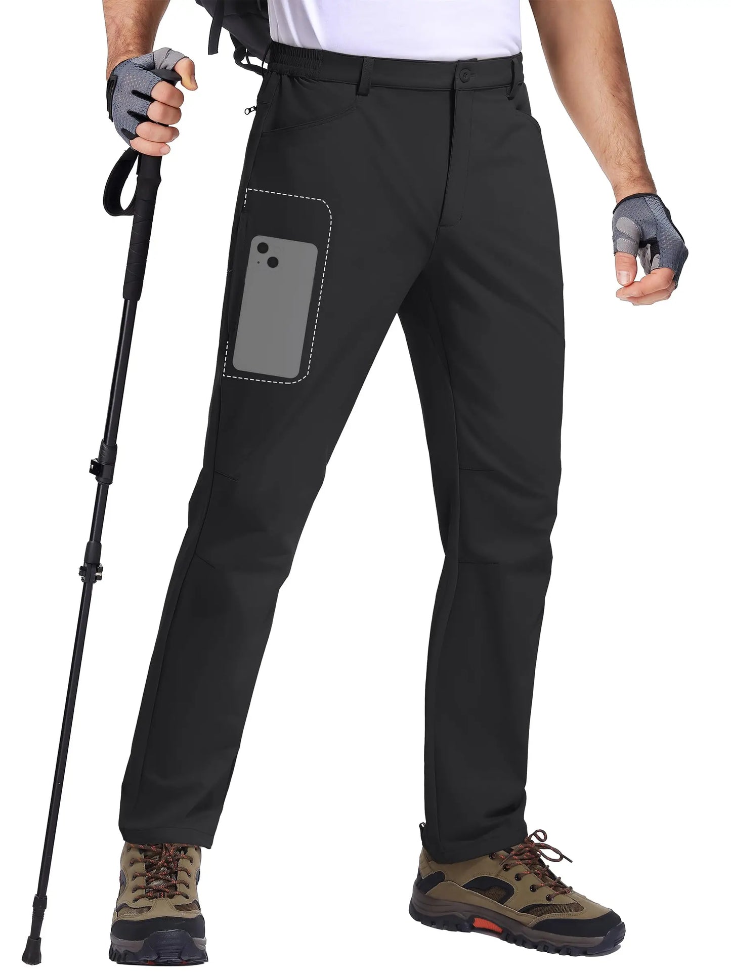 MIAMI TAC - Pantalon de randonnée à séchage rapide pour hommes – Léger, extensible & Imperméable