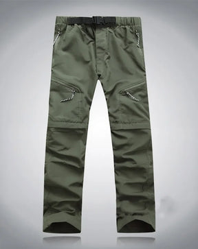 Pantalones - pantalones para exteriores convertibles para hombres de secado