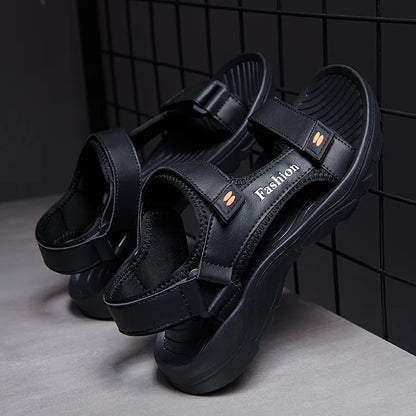 Sandálias masculinas de alta qualidade, verão, praia, férias, sapatos unissex, novos tênis ao ar livre, confortáveis, antiderrapantes, sapatos casuais