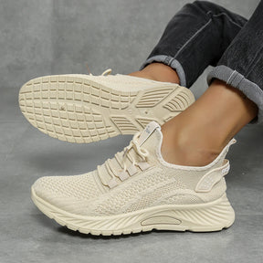 Women’s Casual Sneakers – Lightweight Fly-Weaving Fashion Shoes