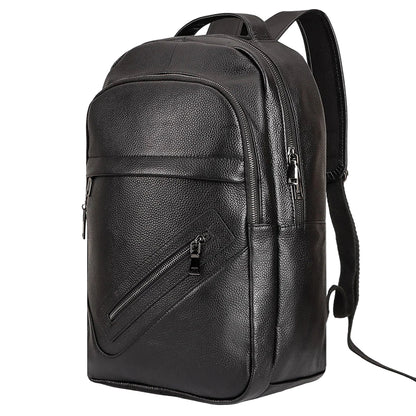 Genuine Leather Unisex Backpack – Elegance Meets Everyday Function
