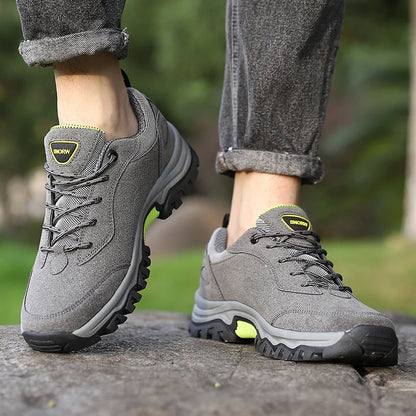 Botas de caminhada masculinas – antiderrapantes prontas para uso ao ar livre