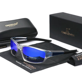 Gepolariseerde unisex sport zonnebrillen met UV400-bescherming-lichtgewicht, verblindvermindering van brillen voor rijden, fietsen en dagelijkse stijl.