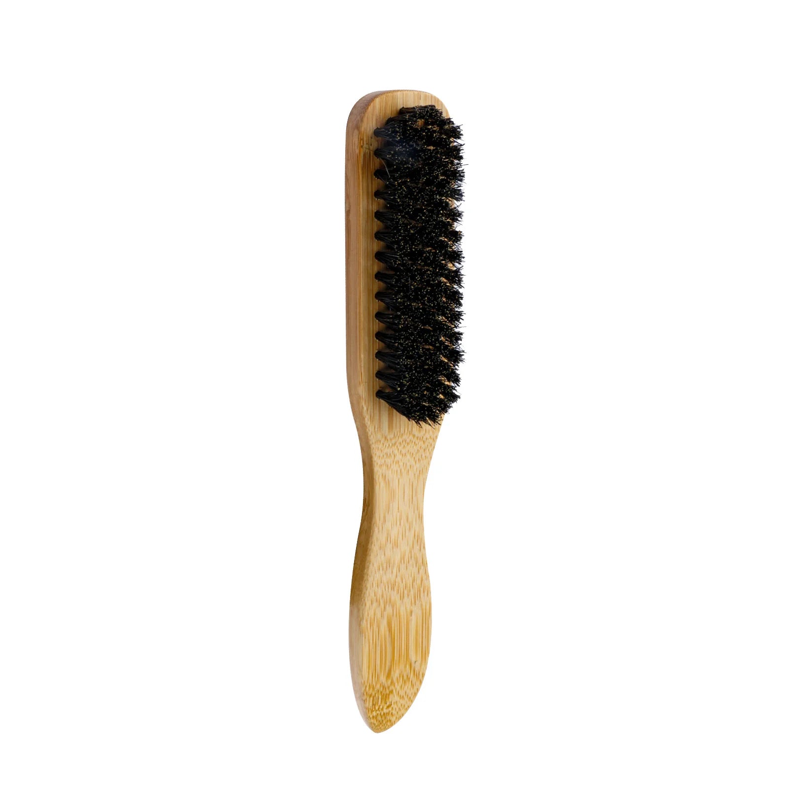 2pcs Bristle Premium Bristle Brosse avec une poignée en bambou réduit les frisottis et le brosse à poils de massage statique du cuir chevelu pour tous les types de cheveux