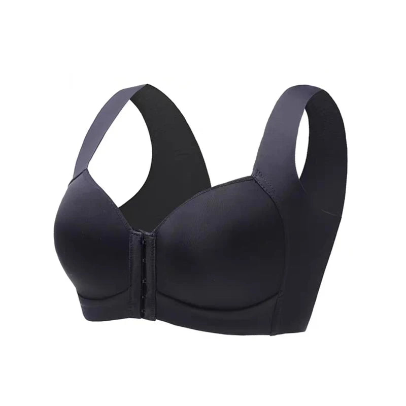 Drahtloser Push-Up-BH mit Vorderverschluss – Nahtlose Komfort-Dessous