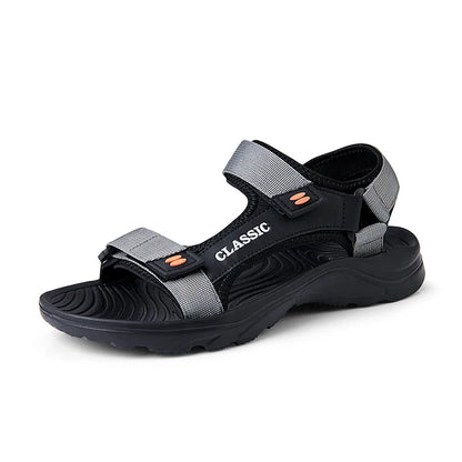 Sandálias masculinas de alta qualidade, verão, praia, férias, sapatos unissex, novos tênis ao ar livre, confortáveis, antiderrapantes, sapatos casuais
