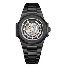 MIAMI DESIGN -LONGLUX™ Men automatic mechanical watch luxury watches waterproof skeleton stainless steel watch