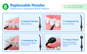 Water Flosser & Electric Toothbrush Set – Complete Oral Care in One Kit
