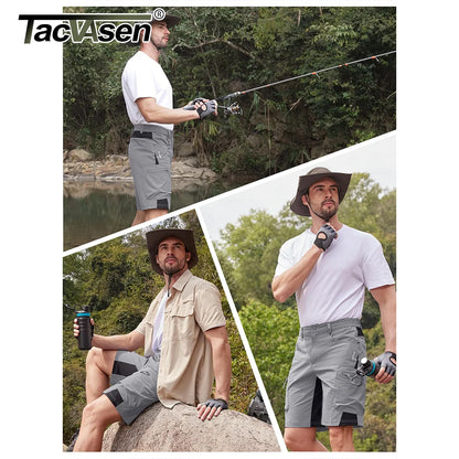 MIAMI TAC - Short cargo à séchage rapide pour hommes – Léger, imperméable & Multi-poches