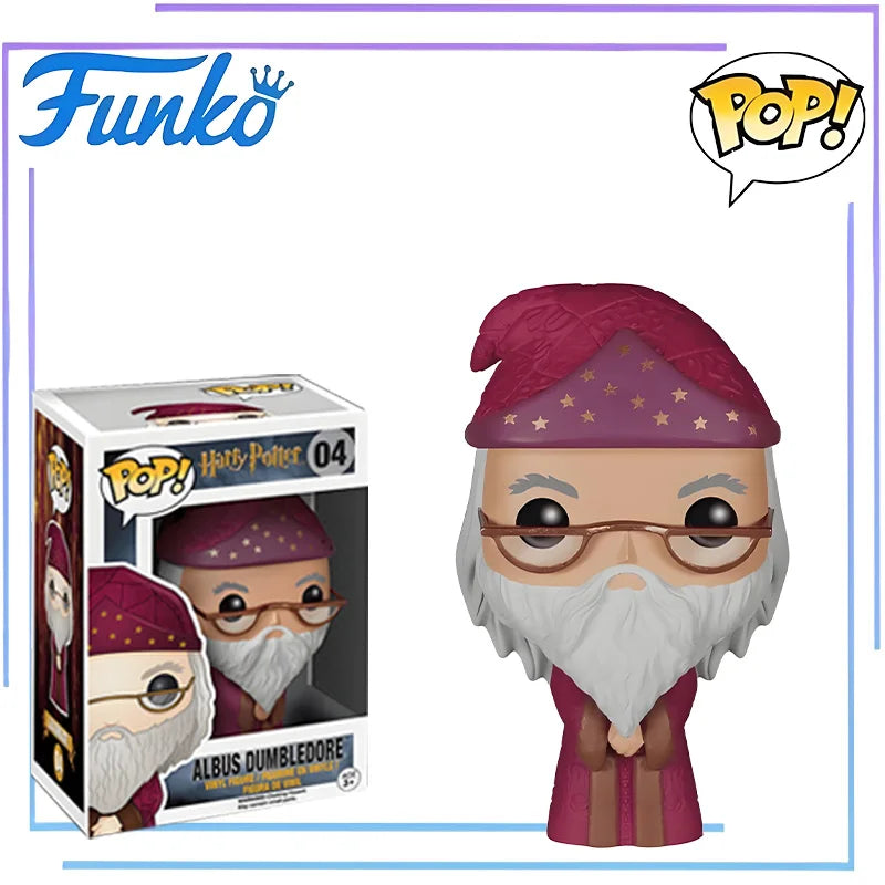 Funko Pop ™ Harry Potter Actionfiguren - Limitierte Auflage: Harry Potter, Hermine, Ron Weasley, Dumbledore