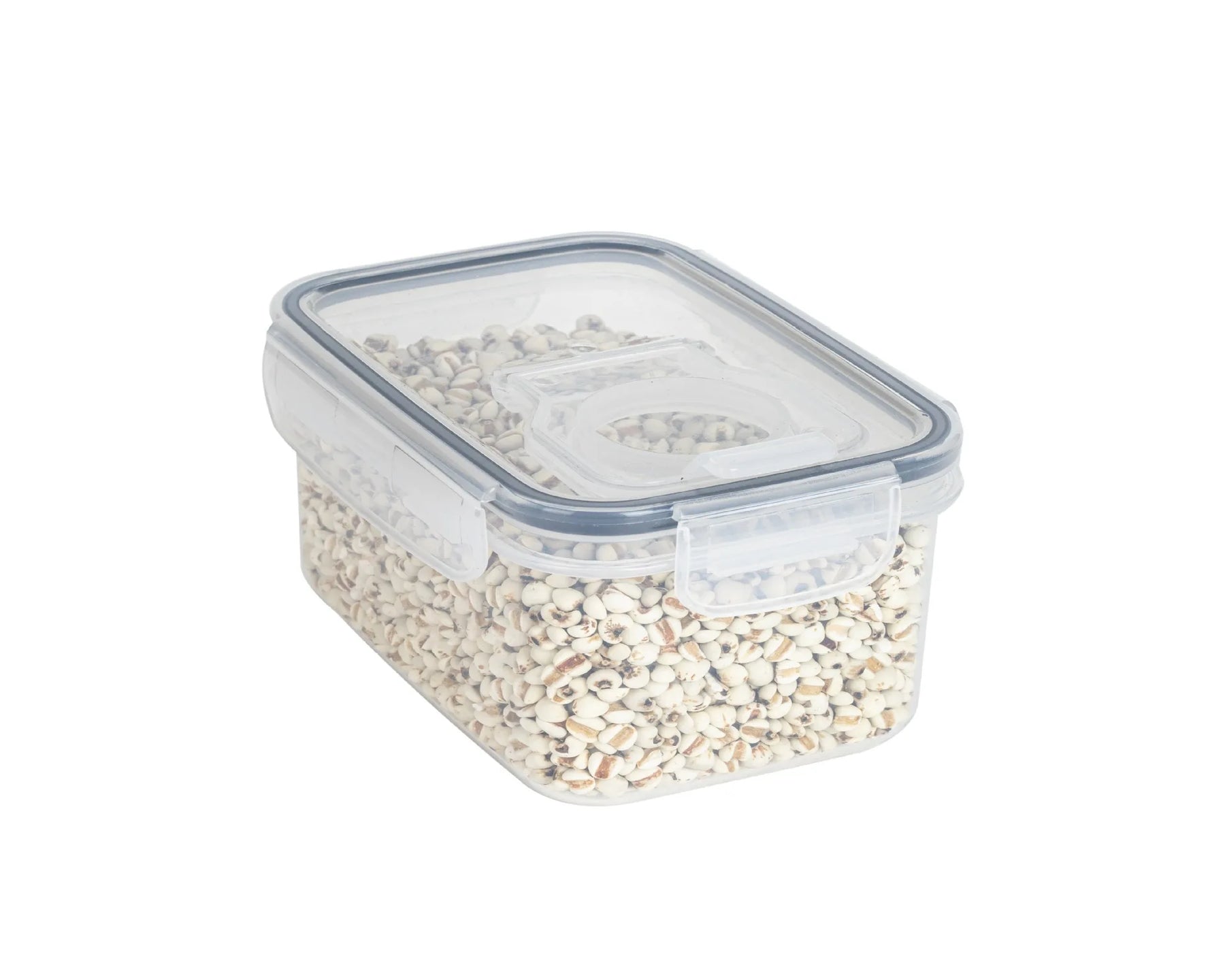Recipientes de almacenamiento de alimentos herméticos con organizador de la despensa de tapa Dispensadores de cereales Recipientes de cereales Caja de almacenamiento de alimentos Organizador de cocina