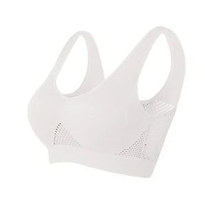 Sports respirant Bra Top Fitness Femmes Brassiere Amoudable Amoudable Sport Bra Running Gym Push Up Soupless Bras