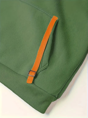 Caperos de moda casual para hombres-sudadera de pulverización de medio zip para primavera y otoño | Chaqueta de estilo de fitness y calles