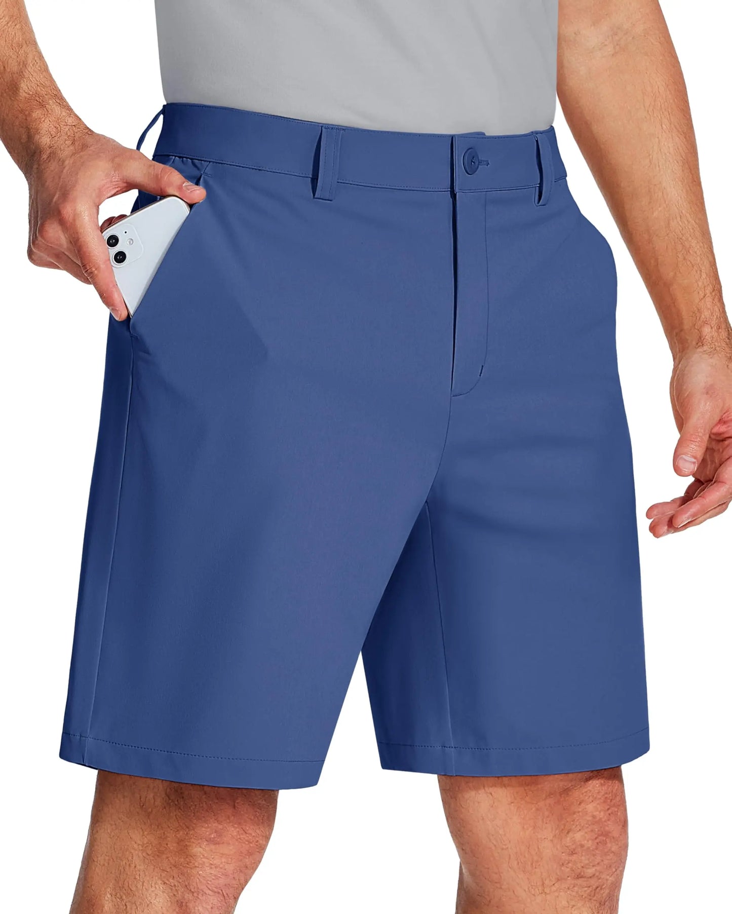 MIAMI TAC -Shorts décontractés et de golf à séchage rapide pour hommes – Stretch & 4 poches