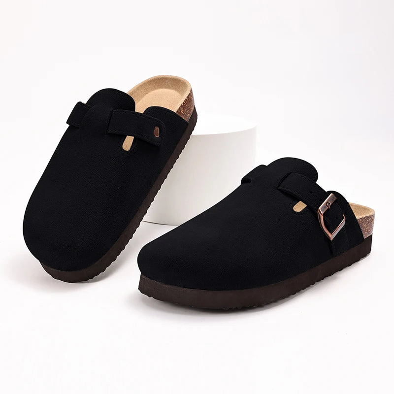 Clogs - unisex suede platform klompen - casual stijl en uitzonderlijk comfort voor je voeten