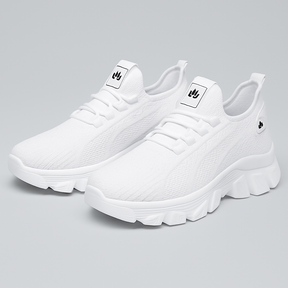 Dames Spring gebreide schoenen Lichtgewicht Ademend Mom Shoes Plus Size Comfort Niet-slip Casual Flat Sole Slip-on