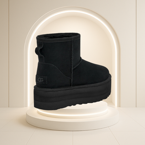 Classic Mini Platform Boot – The Most Desired Leather Boot of the Season + Free Shipping to Europe+ Free Gift + Last Units