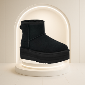 Classic Mini Platform Boot – The Most Desired Leather Boot of the Season + Free Shipping to Europe+ Free Gift + Last Units