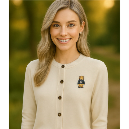 Cardigan elegante de manga comprida – atemporal, confortável & Elegante para o outono