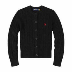 Autumn Winter Women’s Embroidered Knit Cardigan – Cozy Crew Neck Sweater Jacket