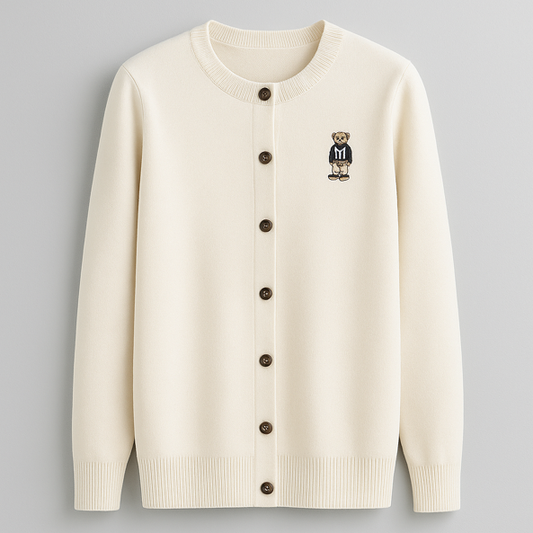Elegant Long Sleeve Cardigan – Timeless, Comfortable & Stylish for Autumn
