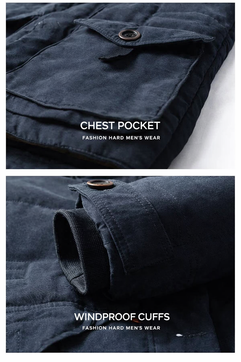 Waterproof Fleece Hooded Men Outdoor Jacket - Inclusive sizes — up to 6XL